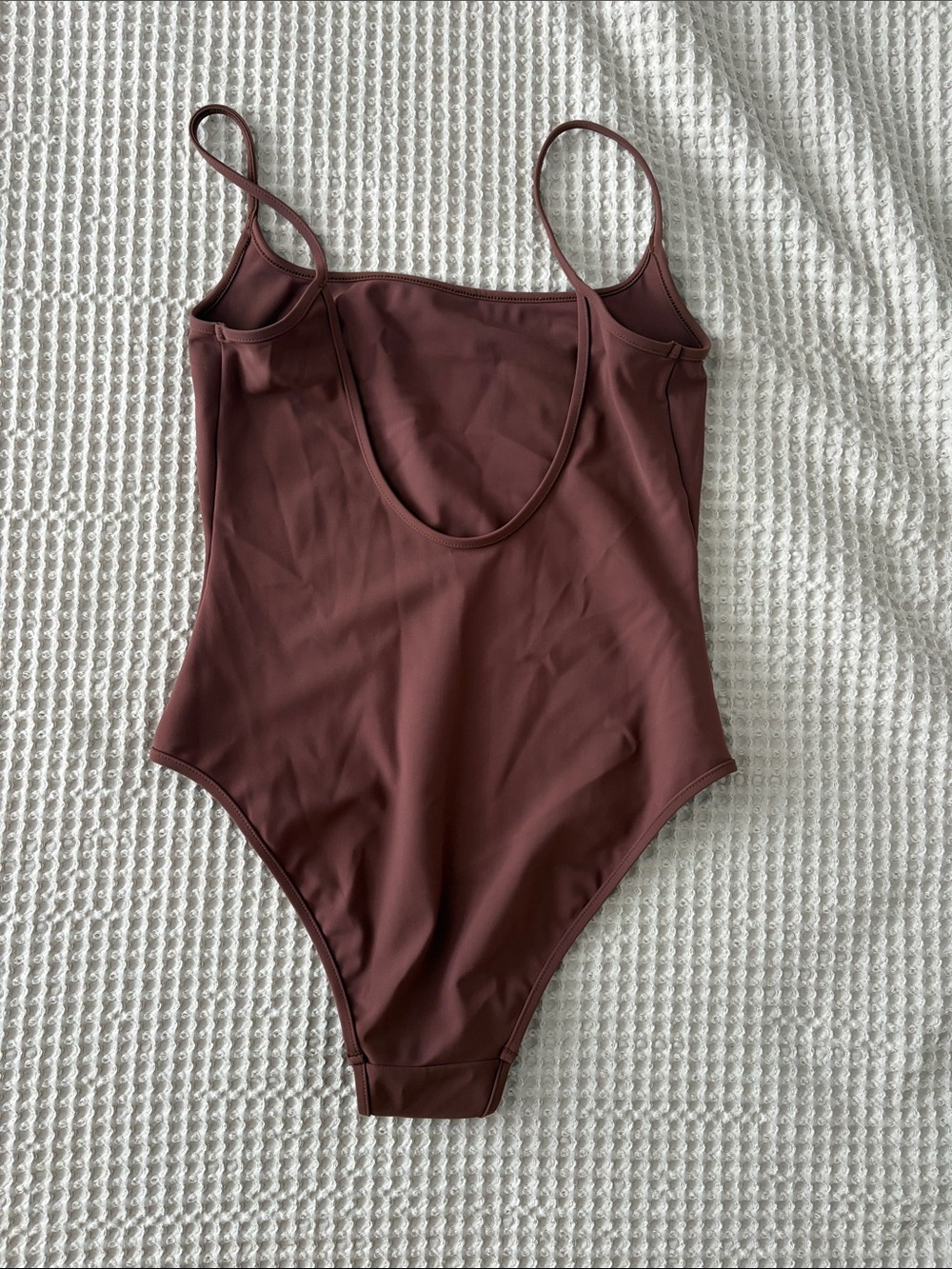 Nu swim noodle suit in cocoa